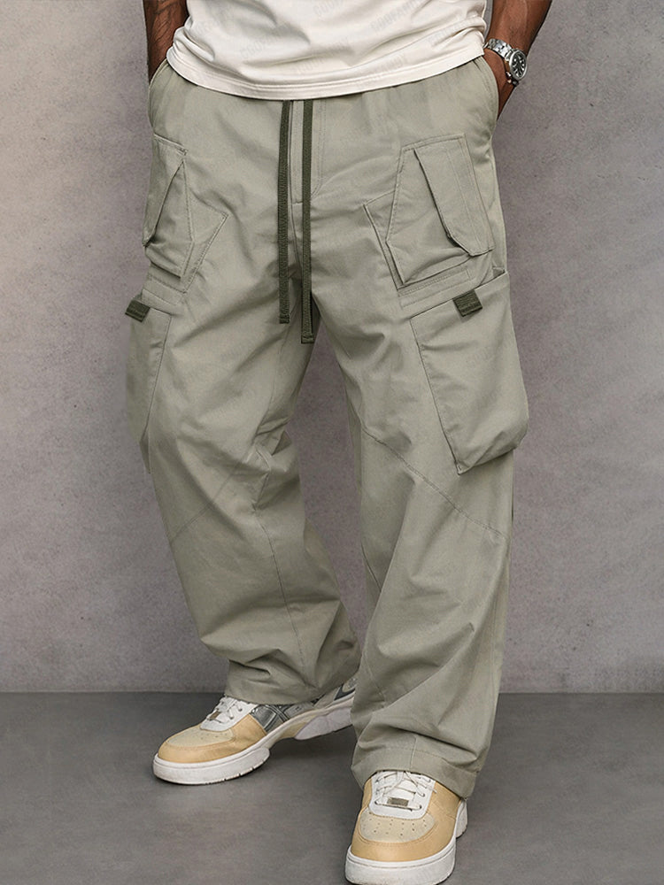 Belvenza | Pantaloni Cargo Utility Fit Dritti