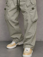 Belvenza | Pantaloni Cargo Utility Fit Dritti