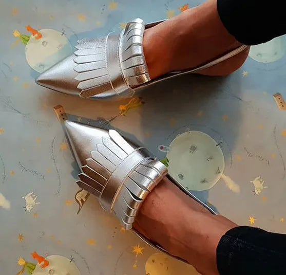 Belvenza | Scarpe con Tacco Aperto Nere
