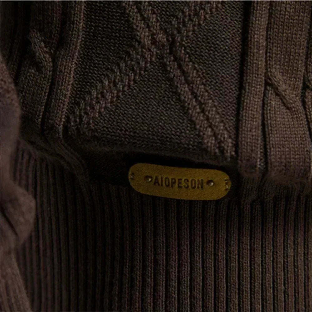 Belvenza | Cardigan da Uomo in Maglia con Bottoni
