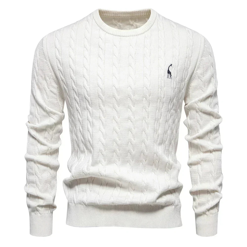 Belvenza | Maglione Moderno in Maglia per Uomo