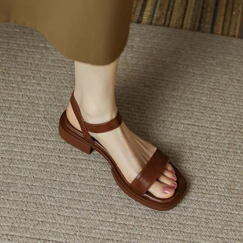 Belvenza | Sandali Eleganti Neri Angelica