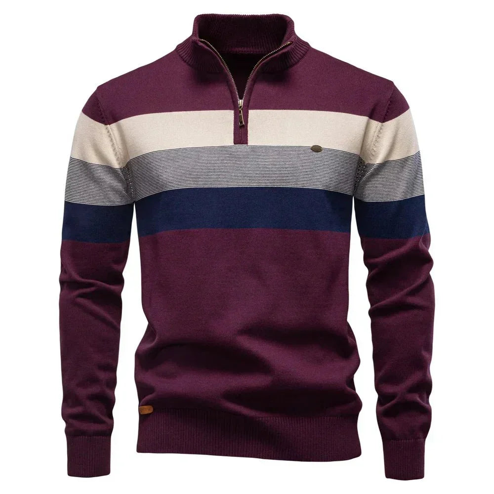 Belvenza | Pullover Elegante con Colletto Alto