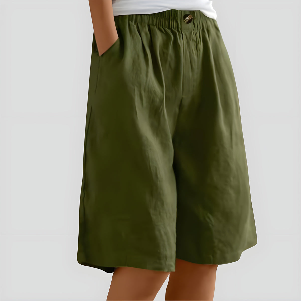 Belvenza | Pantaloni Estivi in Cotone Leggero