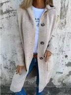 Belvenza | Cardigan Lungo in Maglia Calda