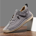 Belvenza | Sneakers di Supporto Comfort in Tessuto Grigio
