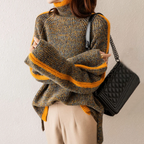 Belvenza | Pullover Elegante con Colletto Alto
