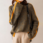 Belvenza | Pullover Elegante con Colletto Alto