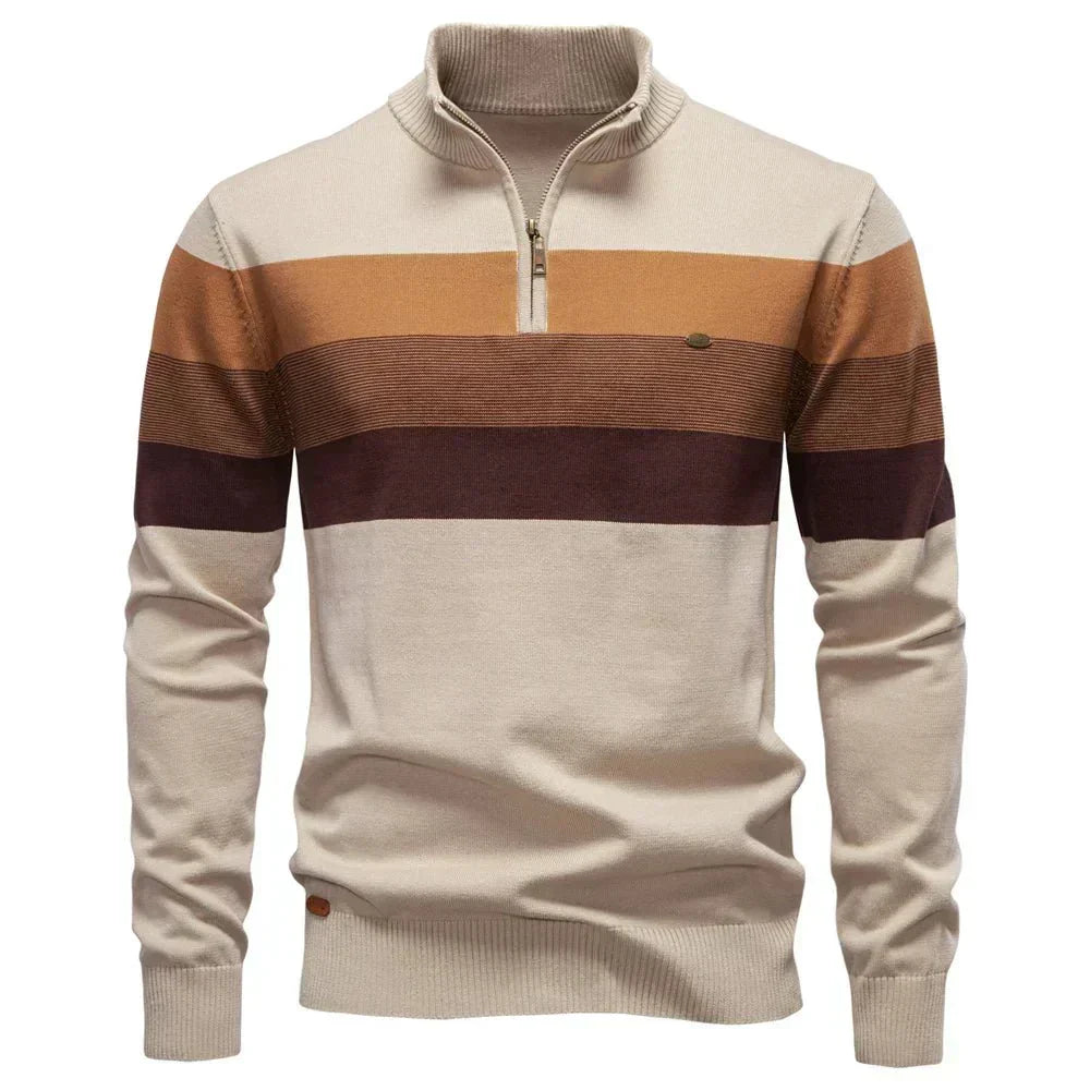 Belvenza | Pullover Elegante con Colletto Alto