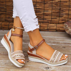 Belvenza | Sandali Casual Beige Carminae