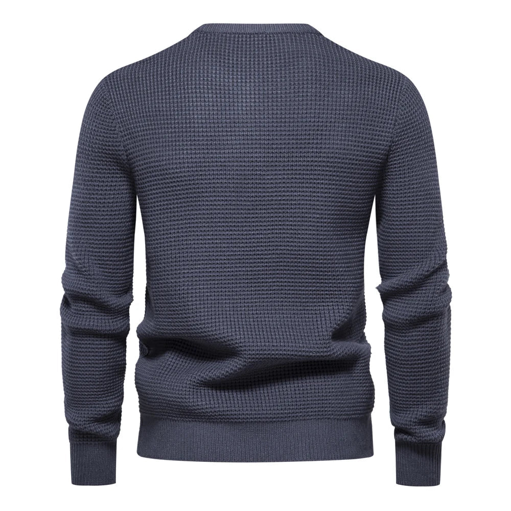 Belvenza | Maglione Casual in Lana Calda da Uomo