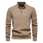 Belvenza | Pullover Elegante da Uomo con Design a Bottoni