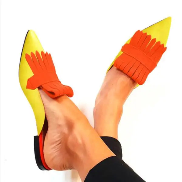Belvenza | Scarpe con Tacco Aperto Nere