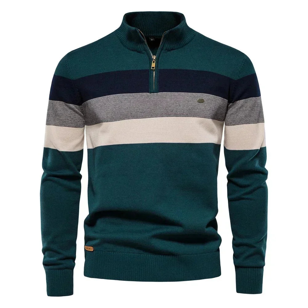 Belvenza | Pullover Elegante con Colletto Alto