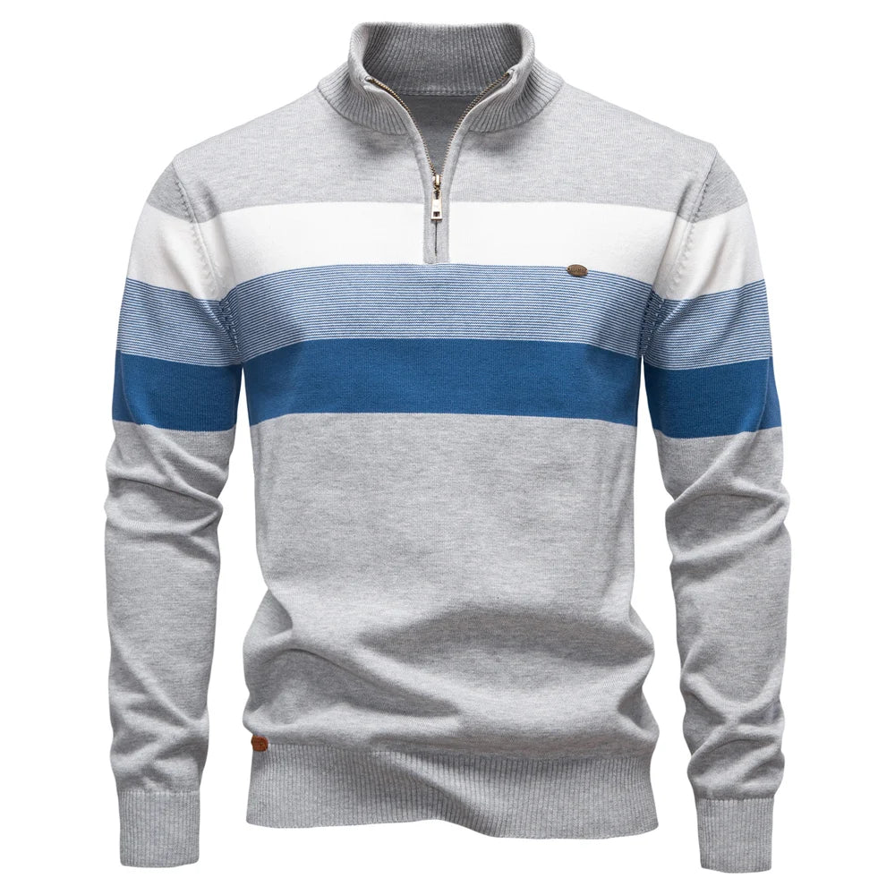 Belvenza | Pullover Elegante con Colletto Alto