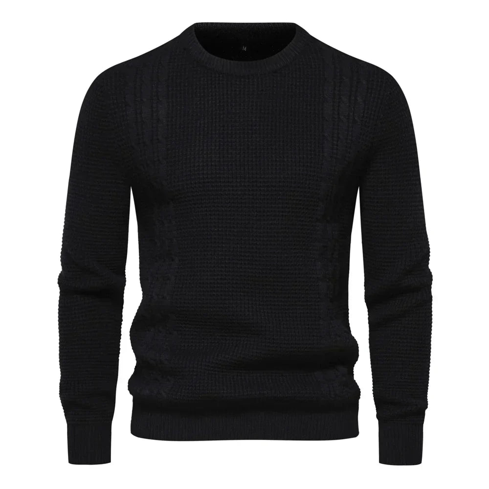 Belvenza | Maglione Casual in Lana Calda da Uomo