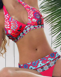 Belvenza | Bikini Floreale e Geometrico con Design Elegante