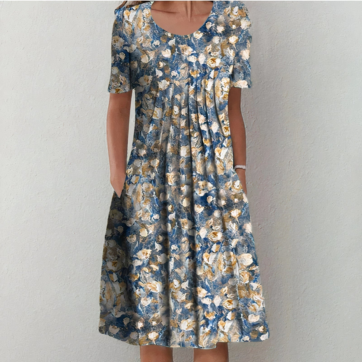 Belvenza | Vestito Estivo a Fiori Multicolore