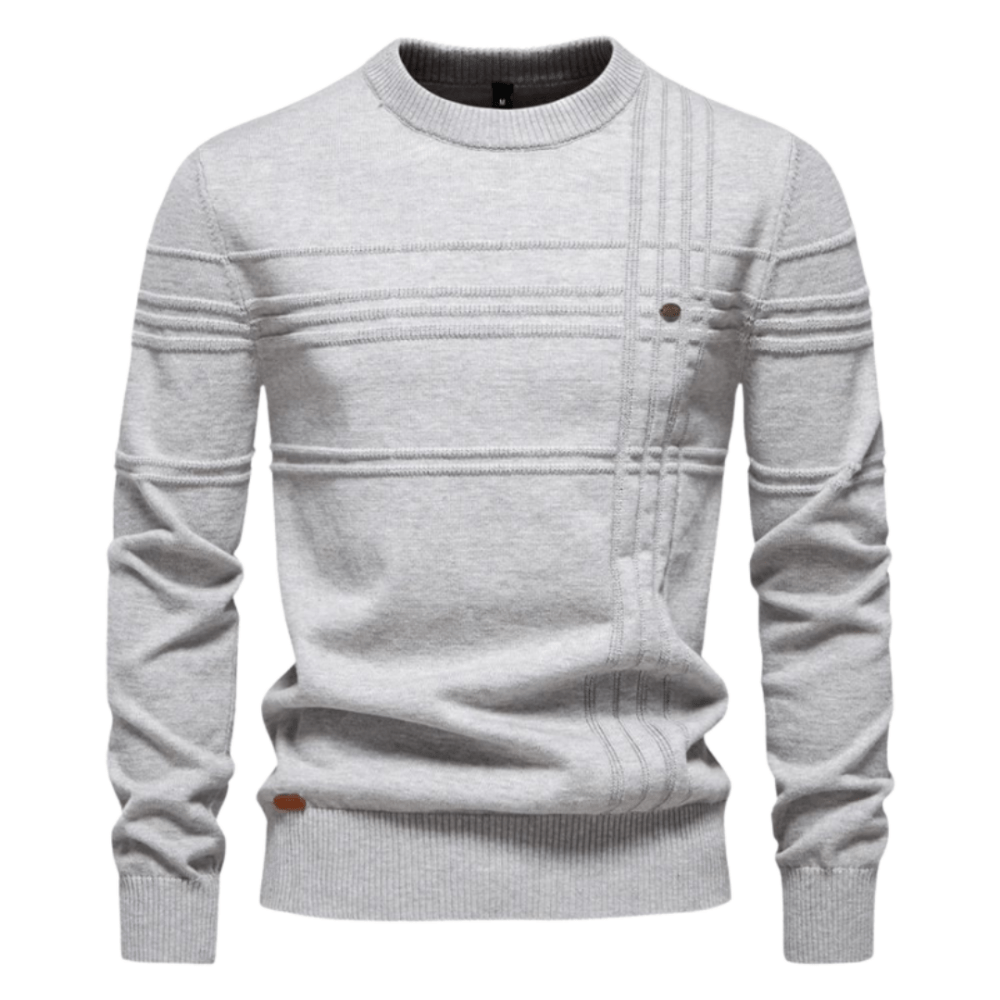 Belvenza | Maglione Elegante da Uomo in Design a Quadri