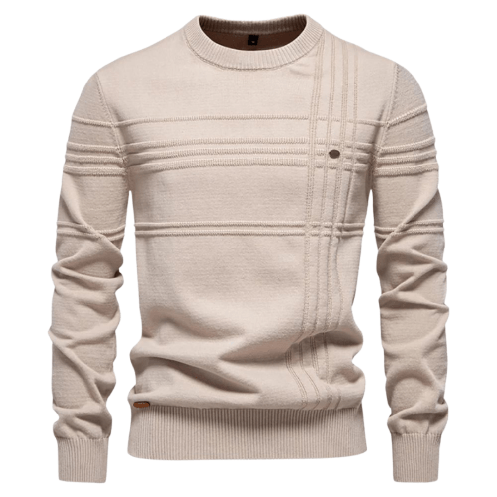 Belvenza | Maglione Elegante da Uomo in Design a Quadri