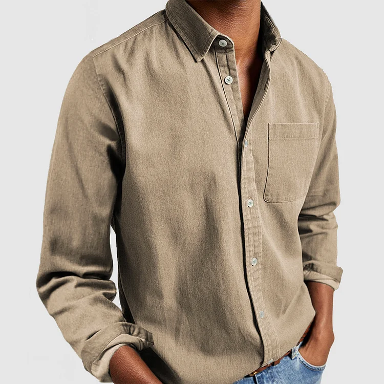 Belvenza | Camicia Casual Premium in Cotone Bianco