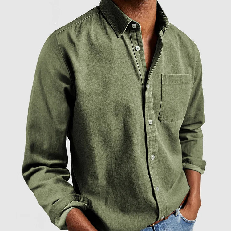 Belvenza | Camicia Casual Premium in Cotone Bianco