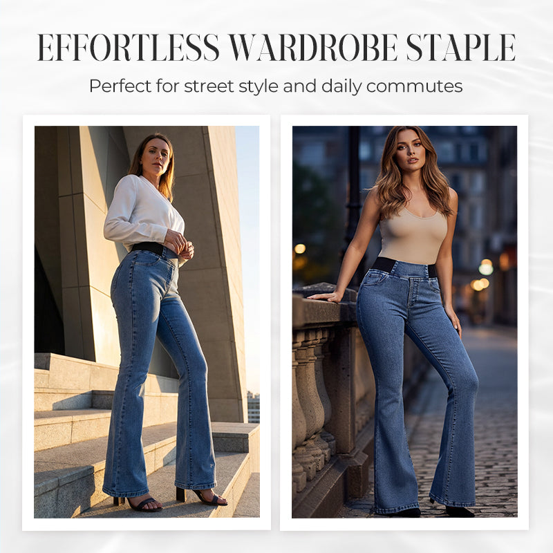 Belvenza | Jeans Stretch a Vita Alta per Donna