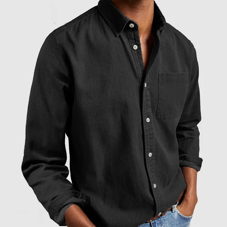Belvenza | Camicia Casual Premium in Cotone Bianco