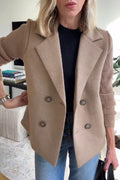 Belvenza | Blazer Elegante in Maglia Grigia
