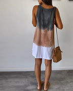 Belvenza | Vestito Gradient in Stile Tie Dye