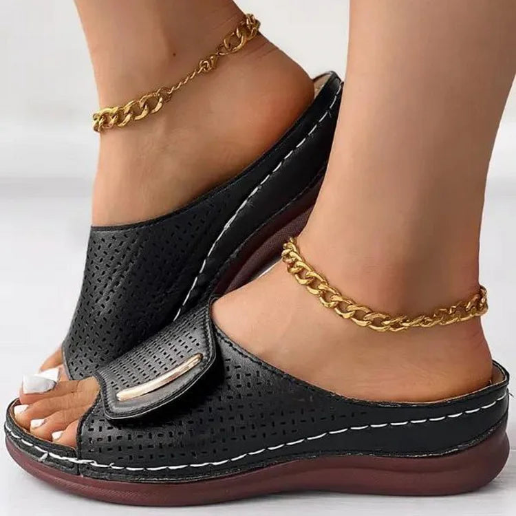 Belvenza | Sandali Urban Classici Neri