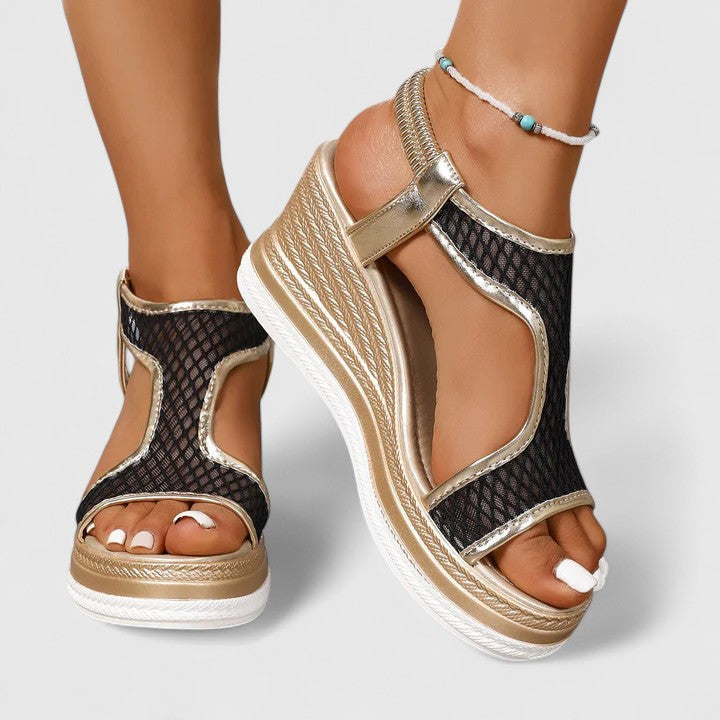 Belvenza | Sandali Eleganti Neri Tatyanna
