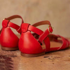 Belvenza | Sandali Bassi Eleganti con Strap
