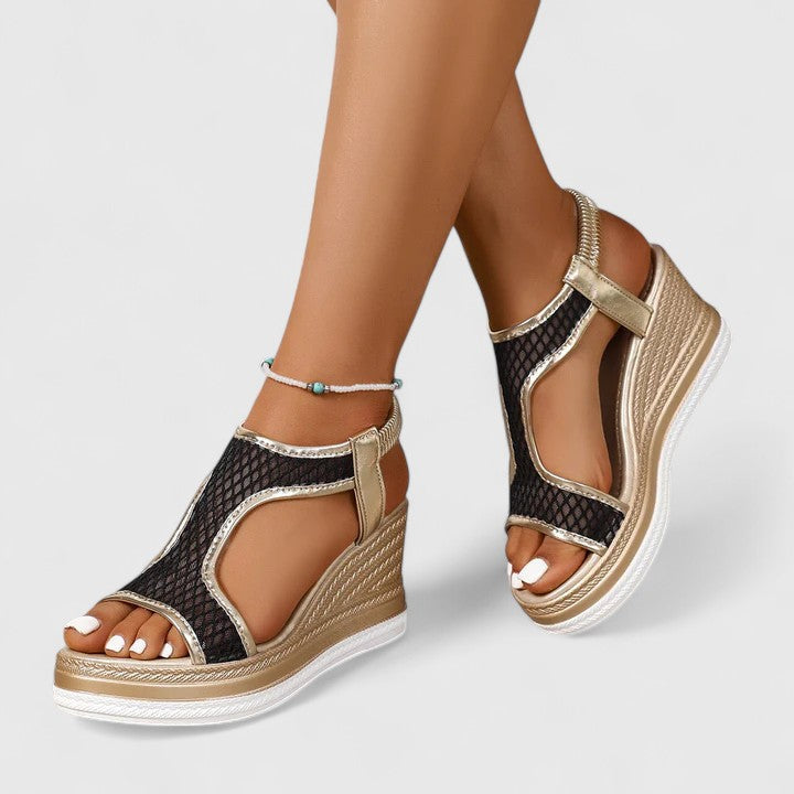Belvenza | Sandali Eleganti Neri Tatyanna