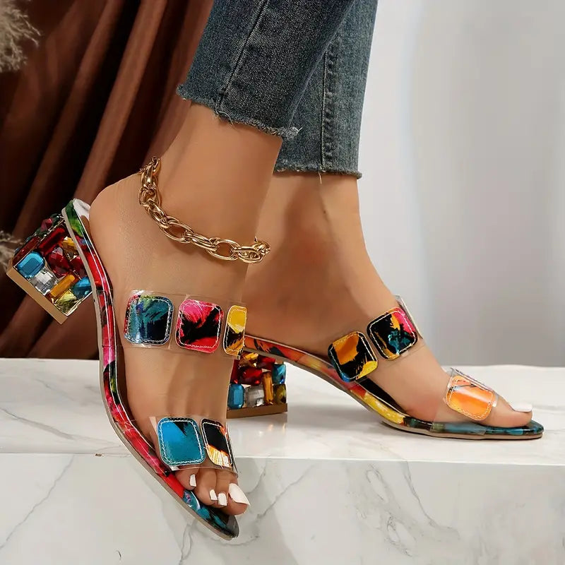Belvenza | Sandali Eleganti con Doppio Cinturino