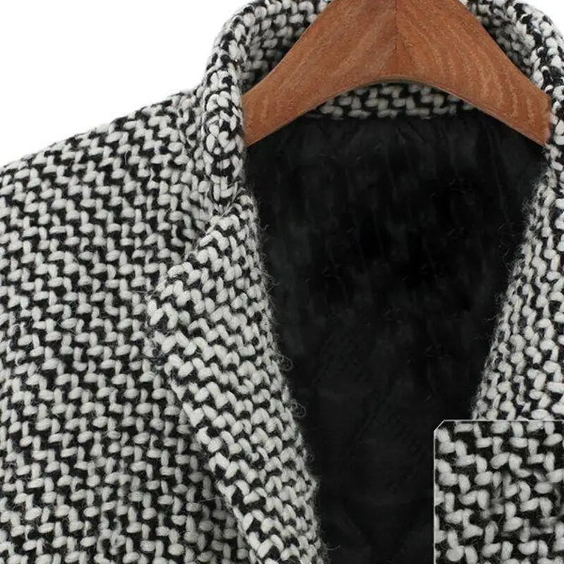 Belvenza | Cappotto Lungo in Tessuto Elegante
