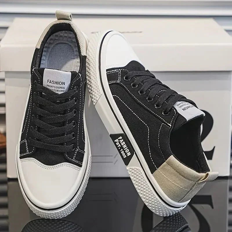 Belvenza | Sneakers Comode e Casual in Tessuto Grigio