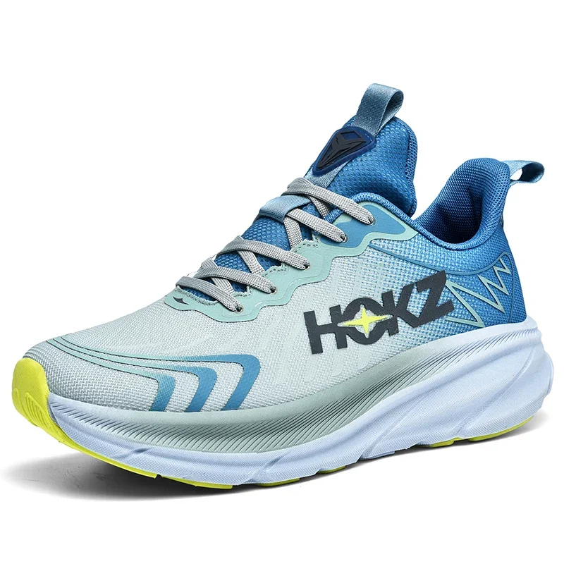 Belvenza | Scarpe da Corsa in Mesh Blu e Grigio