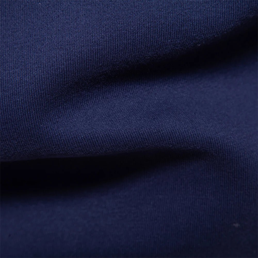 Belvenza | Polo Rugby Classica per Uomini in Cotone Blu