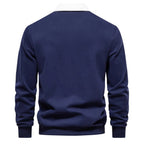 Belvenza | Polo Rugby Classica per Uomini in Cotone Blu