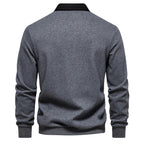 Belvenza | Polo Rugby Classica per Uomini in Cotone Blu