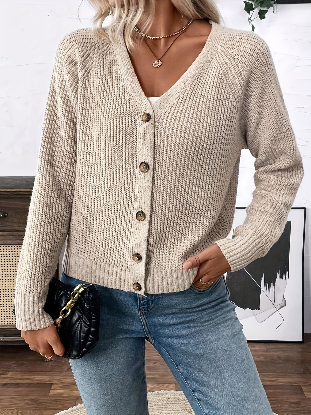 Belvenza | Gilet in Maglia Elegante