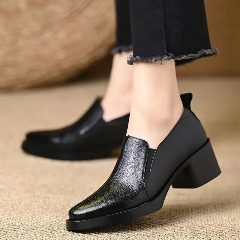 Belvenza | Scarpe Tacco a Blocco Eleganti