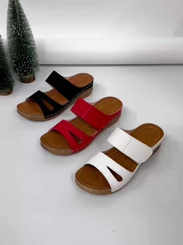 Belvenza | Sandali Ergonomici Beige Olive
