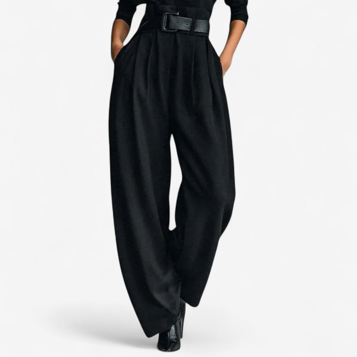 Belvenza | Jumpsuit Elegante con Collo Alto