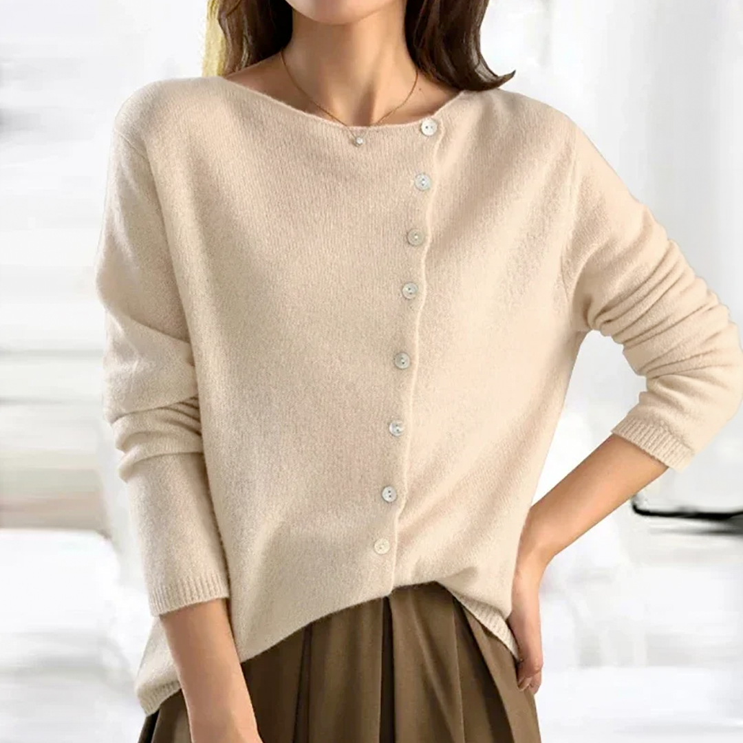 Belvenza | Cardigan Elegante in Maglia Morbida