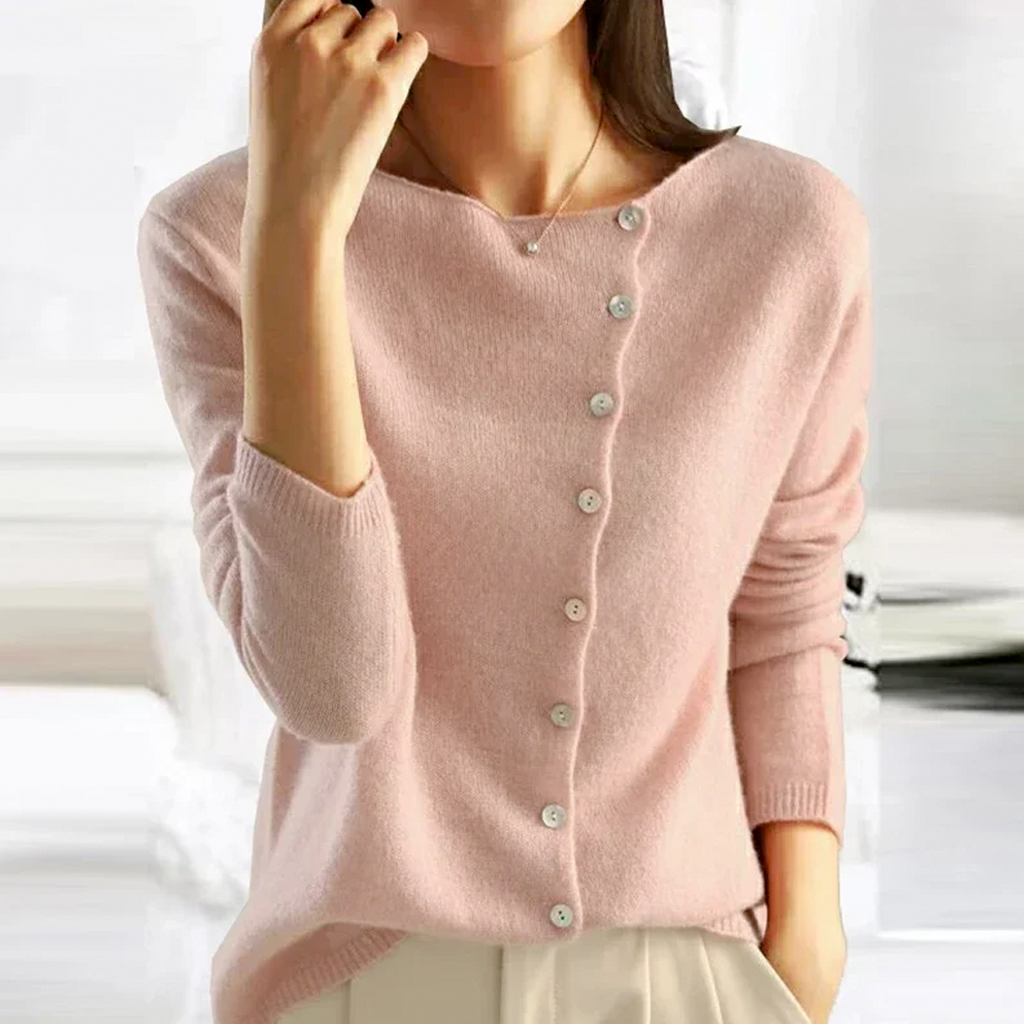 Belvenza | Cardigan Elegante in Maglia Morbida