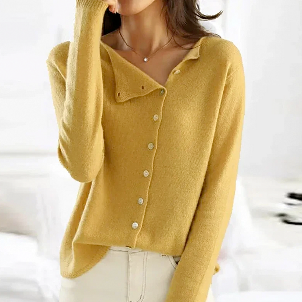 Belvenza | Cardigan Elegante in Maglia Morbida