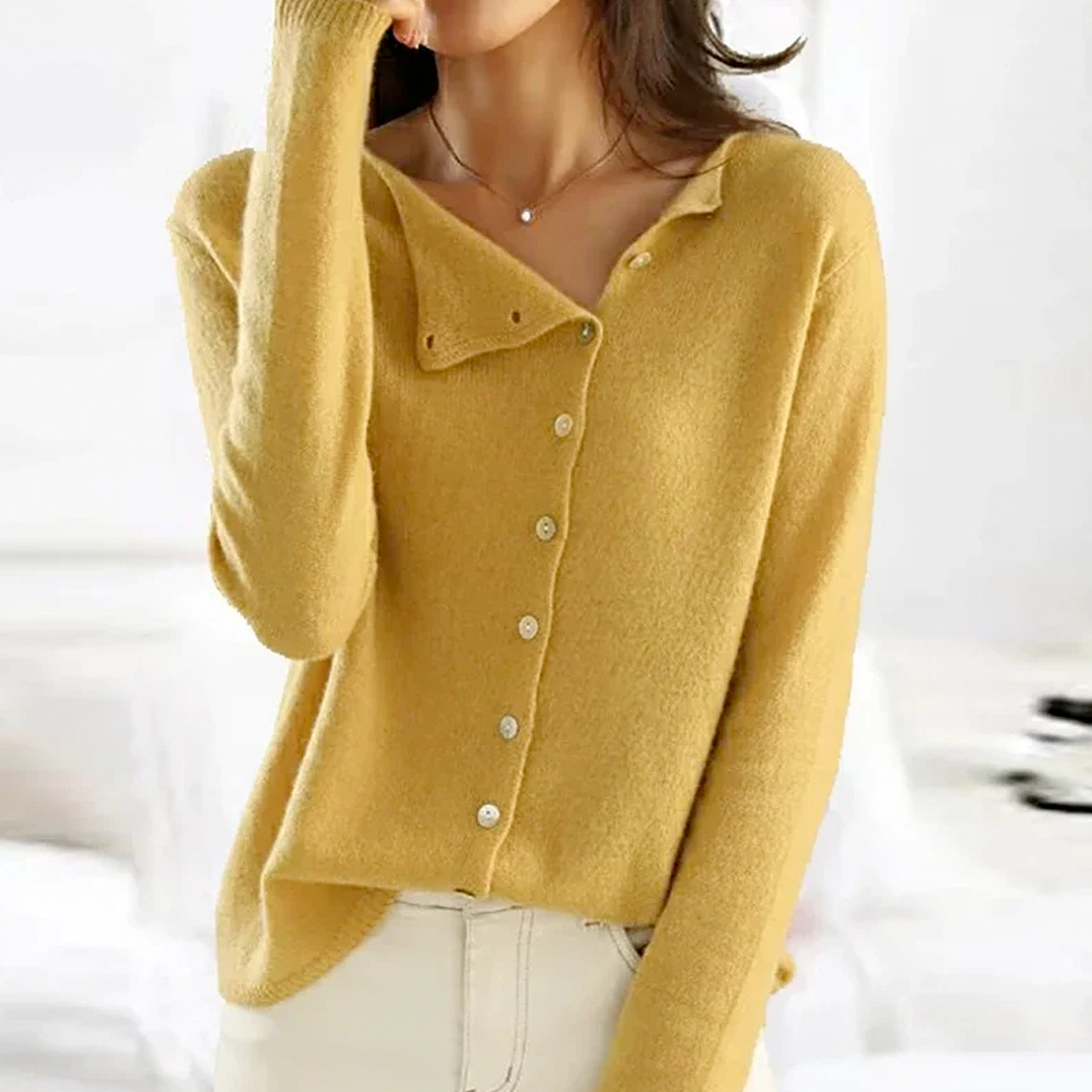 Belvenza | Cardigan Elegante in Maglia Morbida