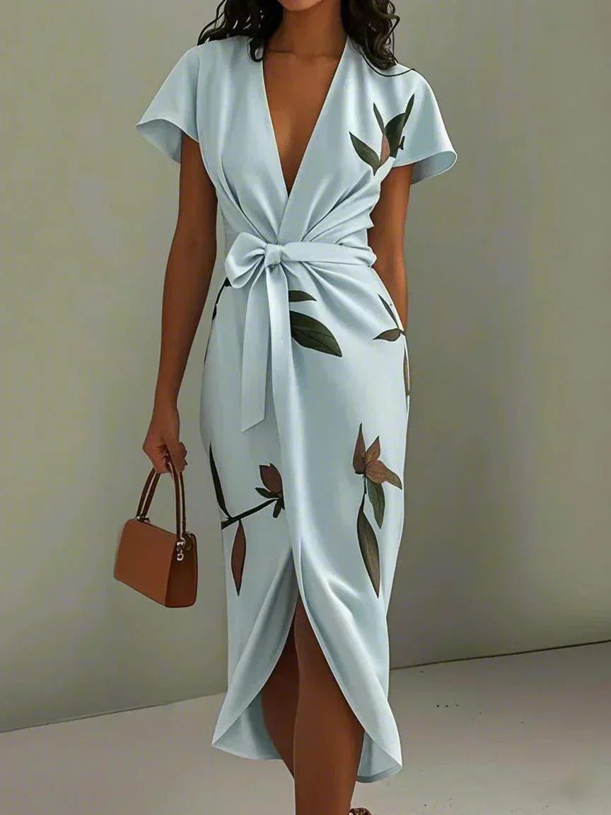 Belvenza | Vestito Leggero Elegante in Tessuto Fluido